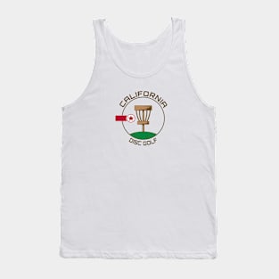 California Disc Golf - State Flag Tank Top